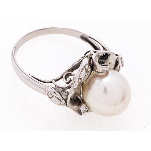 925 Sterling Silver Culture Pearl Ring