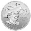 Image 1 : RCM 2012 .9999 Fine Silver $20 Coin - Queen Mother