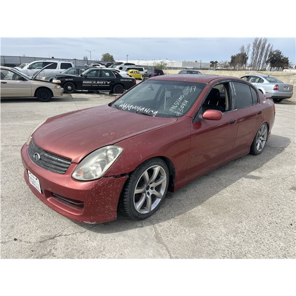 2003 Infiniti G35