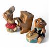 Image 1 : LOT OF 3 PENDELFIN - BONGO, THUMPER AND PIANO