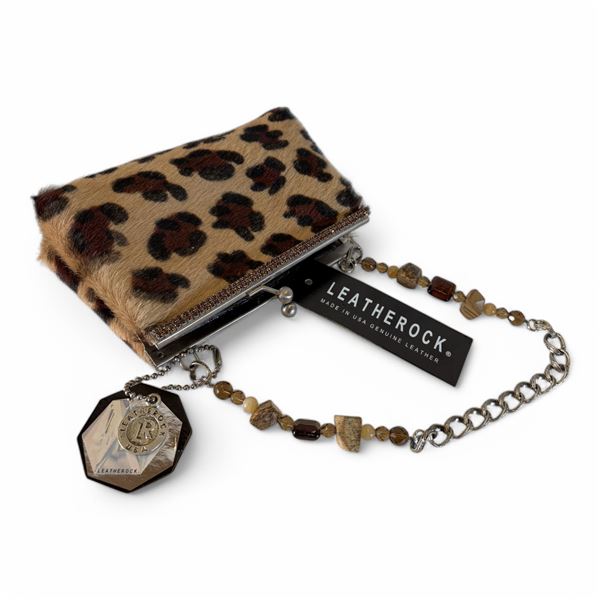 LEATHEROCK CALF HAIR PURSE