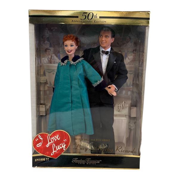 BARBIE SET - I LOVE LUCY 50TH ANNIVERSARY
