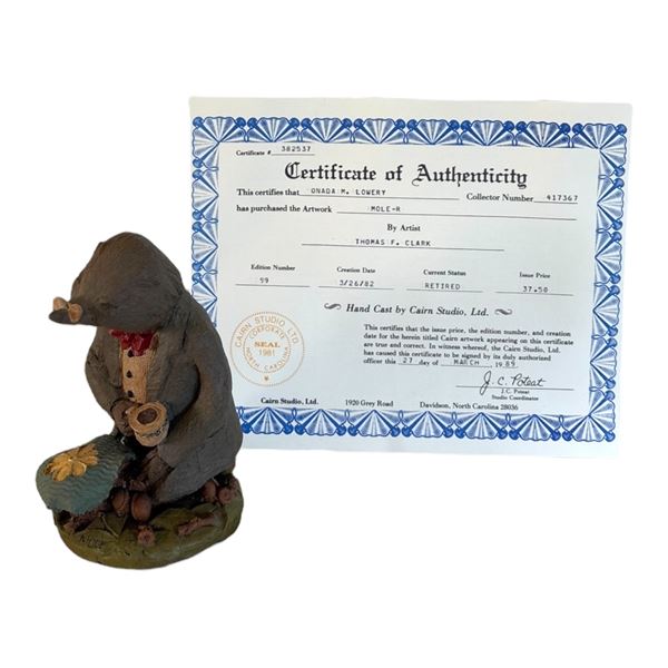 CAIRN STUDIO LTD - TOM CLARK GNOME - MOLE