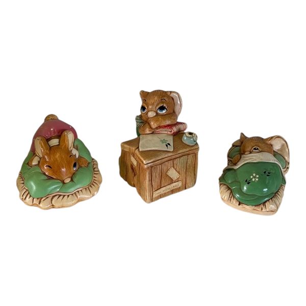 LOT OF 3 PENDELFIN - PEEPS, BOSWELL AND DODGER