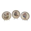 Image 1 : LOT OF 3 GOEBEL / HUMMEL ANNUAL COLLECTOR PLATES