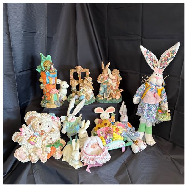 LOT OF EASTER DECORATIONS
