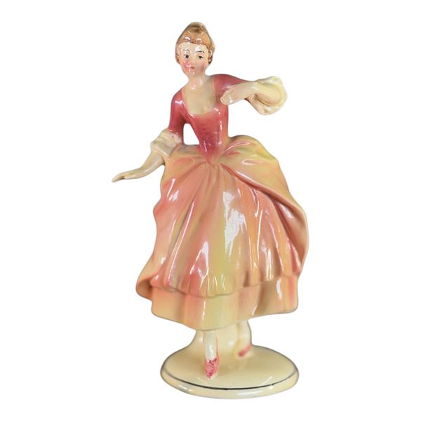 HERTWIG - DANCER IN ORANGE FIGURE