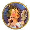 Image 1 : NORMAN ROCKWELL PLATE - MAKING BELIEVE AT THE MIRROR