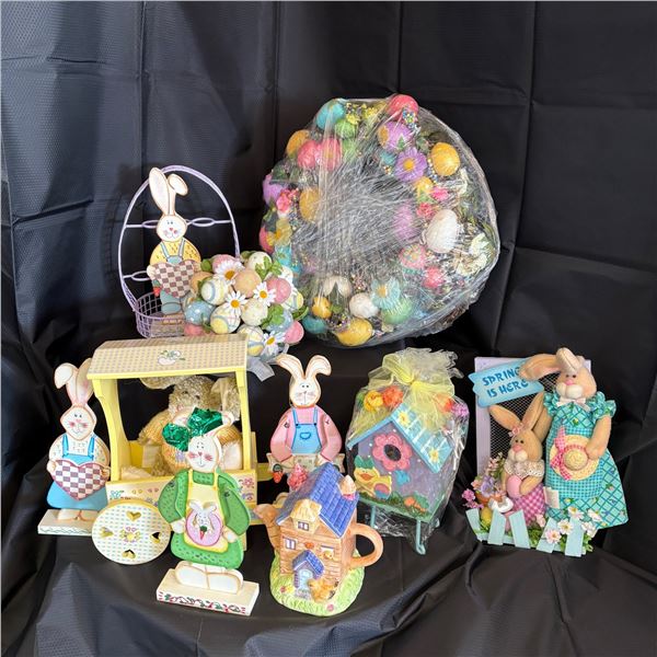 LOT OF EASTER DECORATIONS