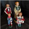 Image 1 : LOT OF 4 ORNAMENTS / DOLLS