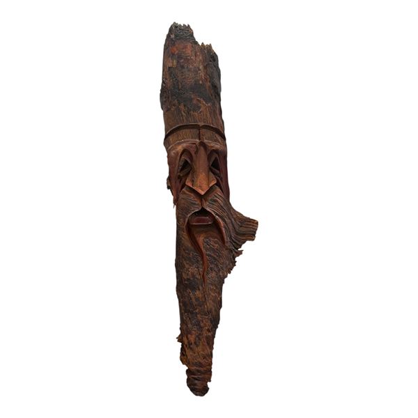WOOD FACE CARVING
