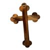 Image 2 : WOOD CRUCIFIX WITH METAL AND GLASS