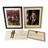 Image 1 : LOT OF 2 FRAMED PHOTOS - NANCY AND RONALD REAGAN
