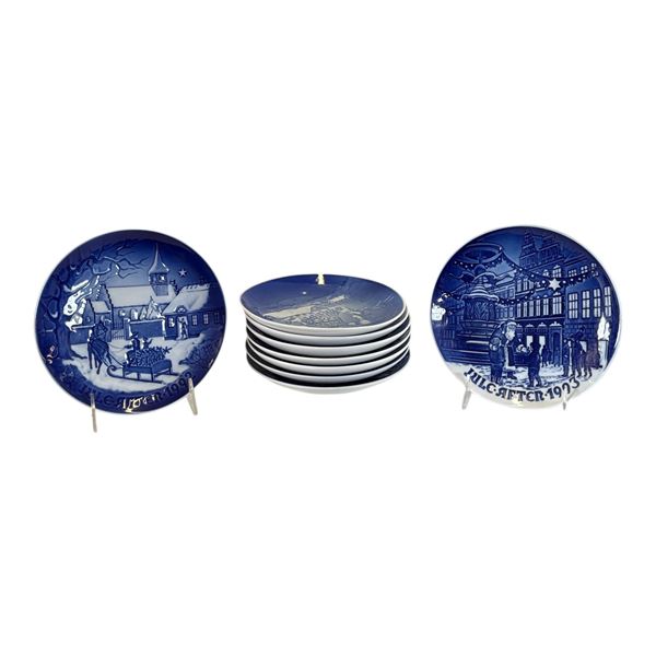 LOT OF 9 BING AND GRONDAHL COLLECTOR PLATES