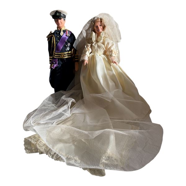 BARBIE - CHARLES AND DIANA A ROYAL WEDDING SET