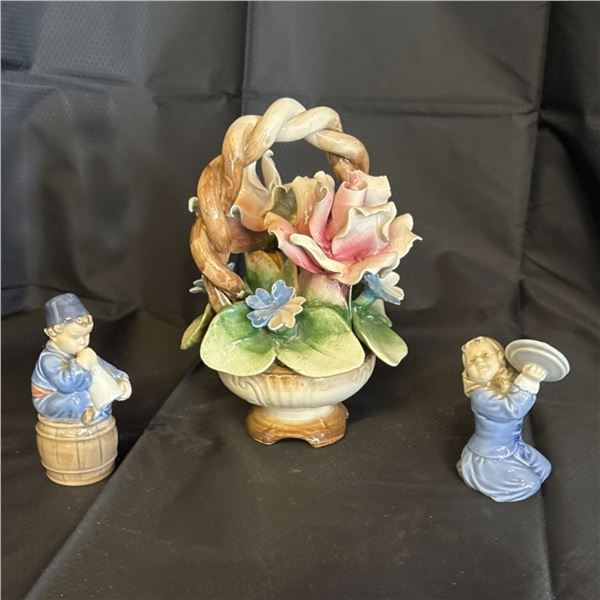 LOT OF 3 PORCELAIN ITEMS