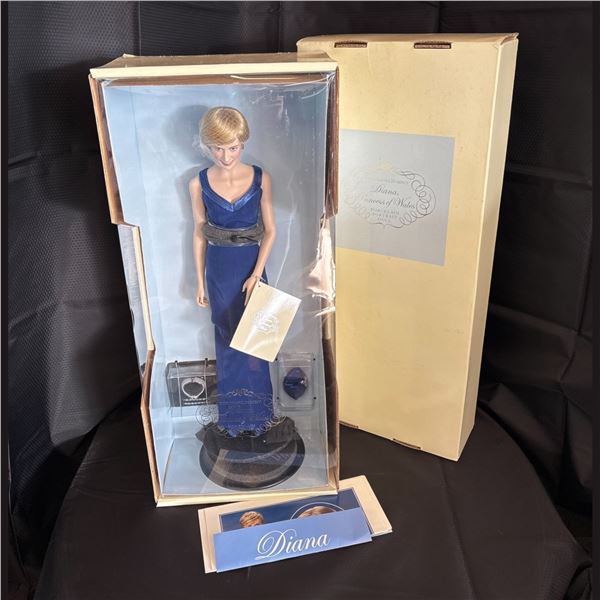 FRANKLIN MINT DOLL - DIANA PRINCESS OF WALES