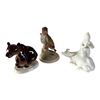 Image 1 : LOT OF 3 PORCELAIN COLLECTIBLES