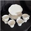 Image 1 : MILK GLASS TEA SET OF 6