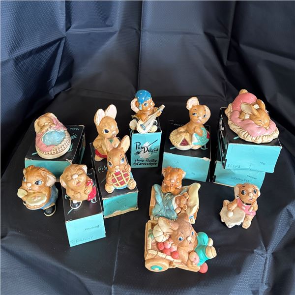 PENDELFIN - LOT OF HAND PAINTED CHARACTERS