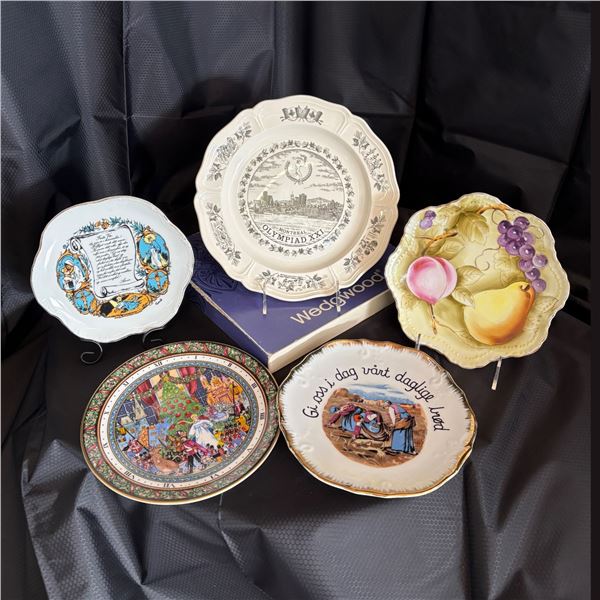 LOT OF 5 COLLECTOR PLATES