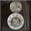 Image 1 : LOT OF TWO CRYSTAL BOWLS