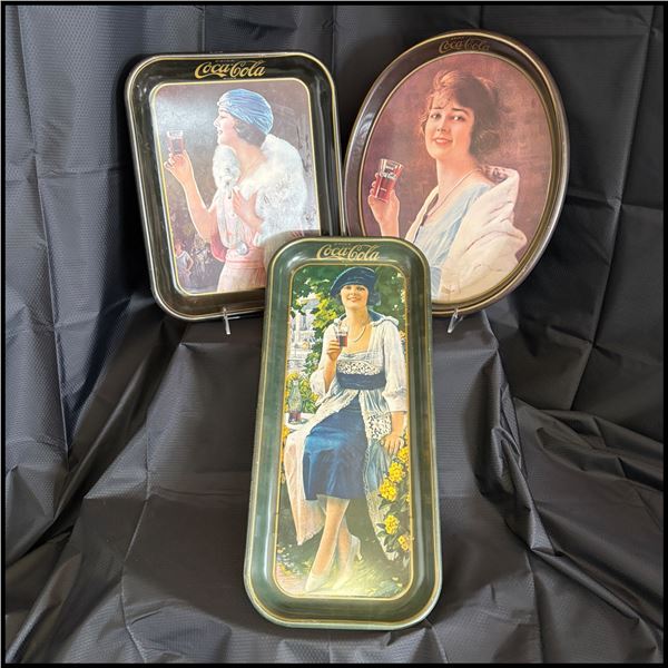 COCA-COLA - LOT OF 3 TRAYS