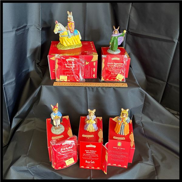 ROYAL DOULTON - LOT OF 5 BUNNYKINS