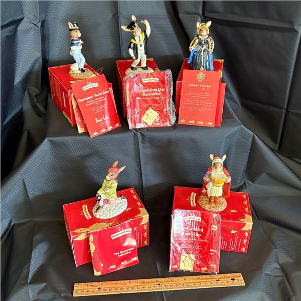 ROYAL DOULTON - BUNNYKINS LOT OF 5
