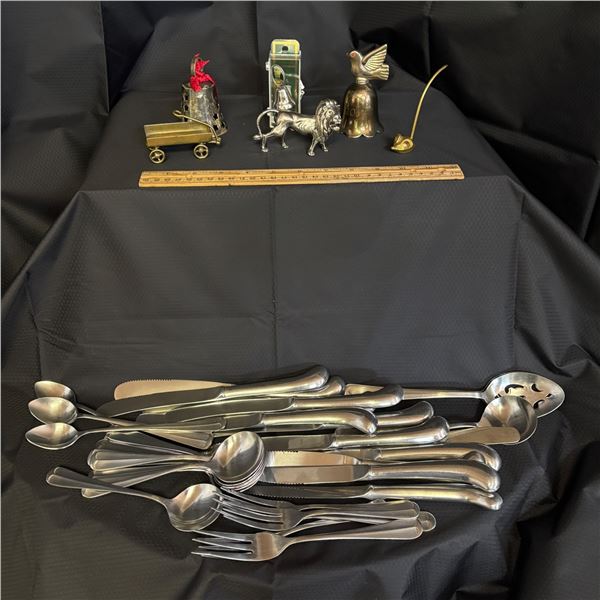 LOT OF METALS INCLUDING BRASS