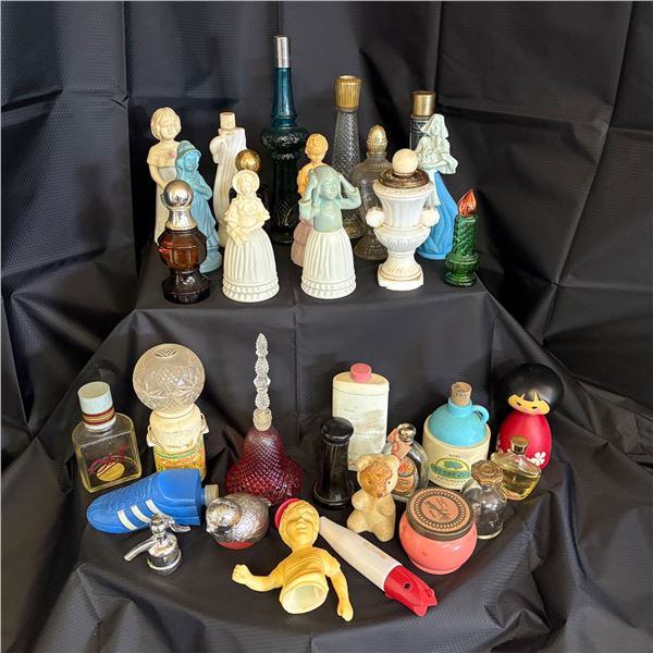 AVON - LOT OF MISC USED CONTAINERS