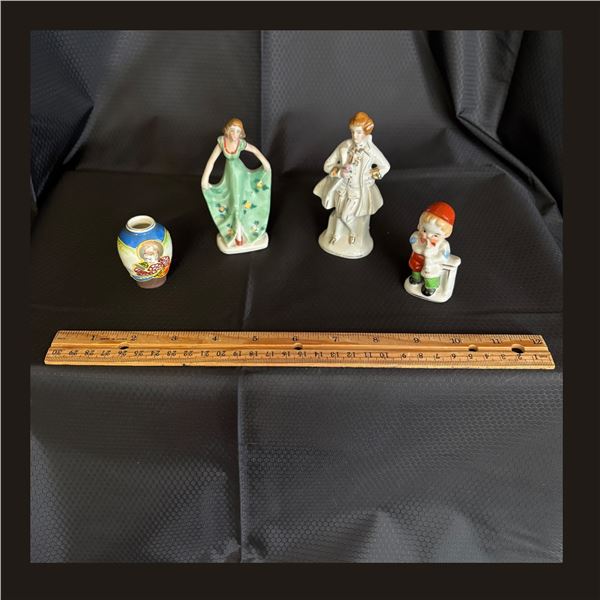 OCCUPIED JAPAN - LOT OF 4 MINIATURES