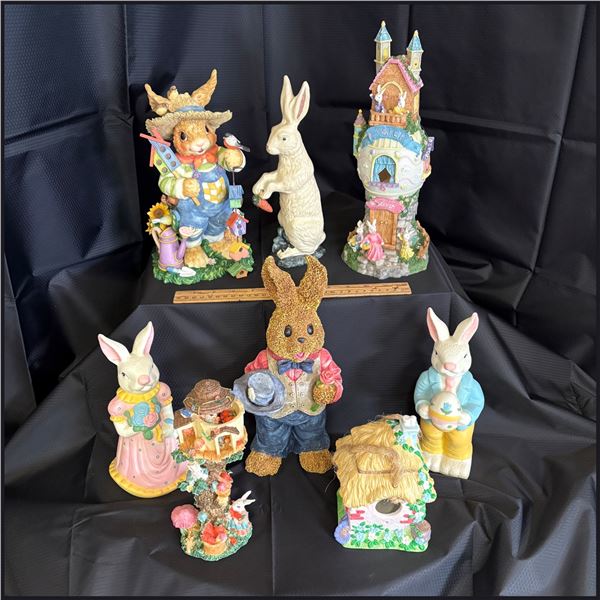 BIG LOT OF EASTER DECORATIONS