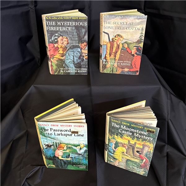 LOT OF 4 NANCY DREW BOOKS