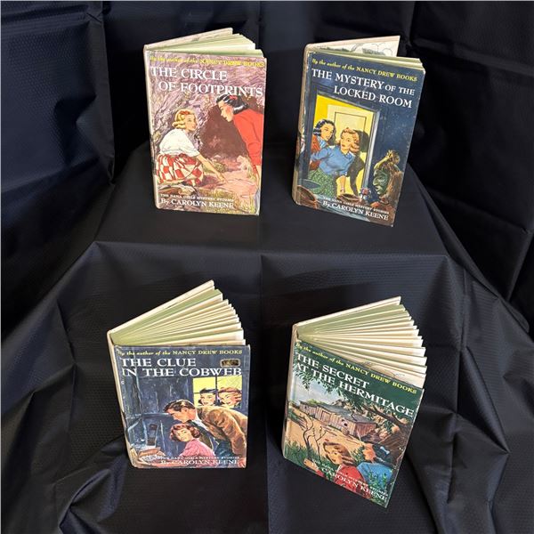 LOT OF 4 NANCY DREW BOOKS