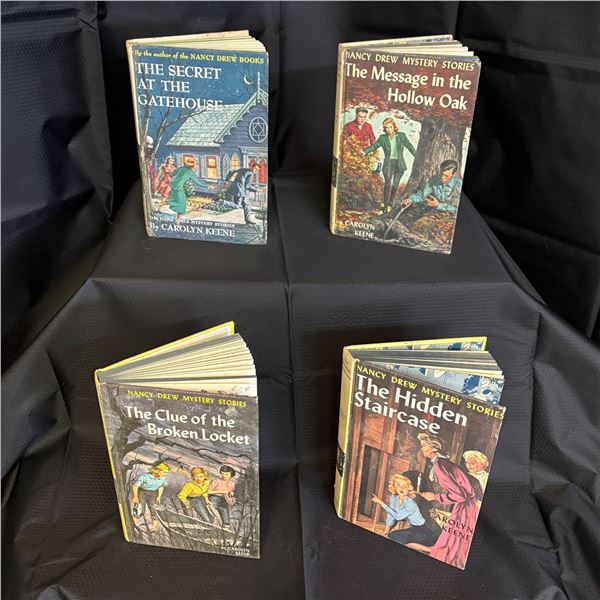 LOT OF 4 NANCY DREW BOOKS