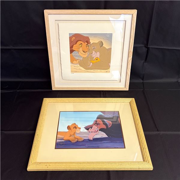DISNEY - LION KING FRAMED IMAGES