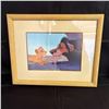 Image 8 : DISNEY - LION KING FRAMED IMAGES