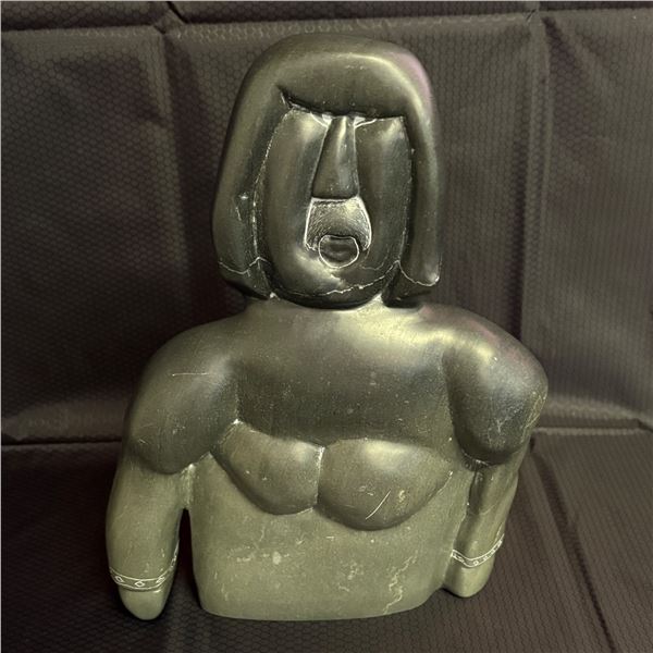 INUIT STONE CARVING BUST