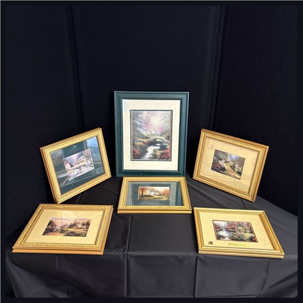 LOT OF 6 FRAMED IMAGES