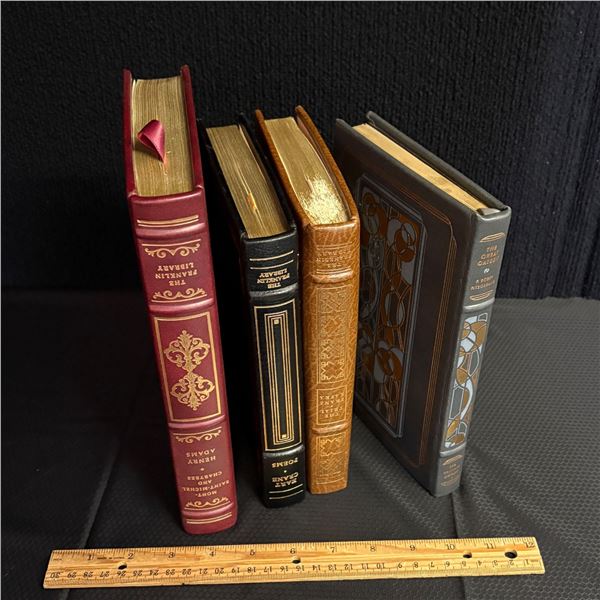 FRANKLIN LIBRARY - LOT OF 4 BOOKS