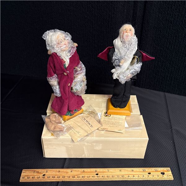 JACQUELINE KENT - MINI CAROLLERS SIR ARTHUR AND NANA