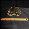 Image 1 : BRASS GAZING SPHERE / CHINOISERIE STAND