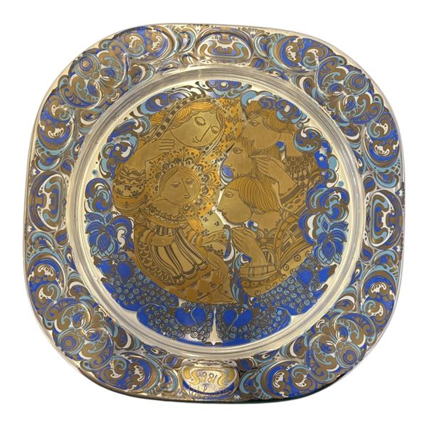 ROSENTHAL /BJORN WIINBLAD -  CHRISTMAS PLATE 1981