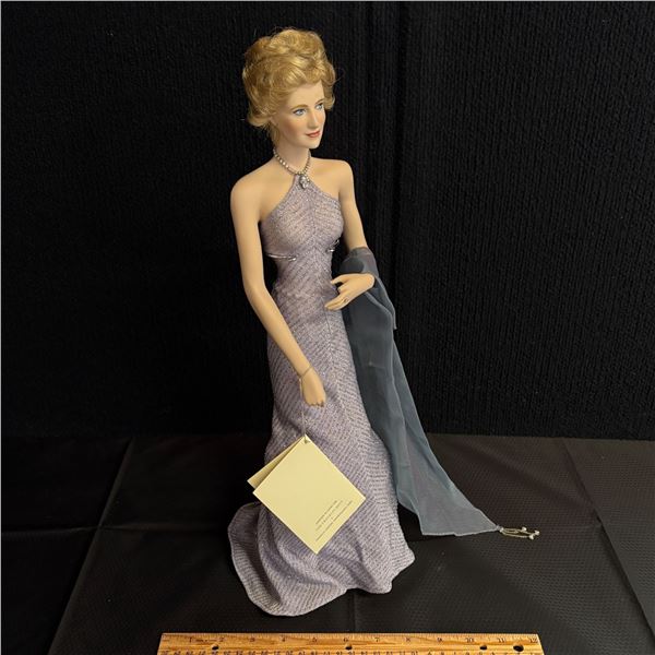 FRANKLIN MINT DOLL - DIANNA PRINCESS OF WALES