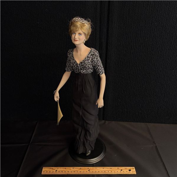 FRANKLIN MINT DOLL - DIANA PRINCESS OF WALES