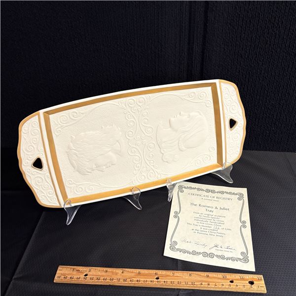 LENOX / ISPANKY - ROMEO AND JULIET SERVING TRAY