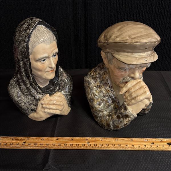 LIMERICK - SET OF 2 BUSTS