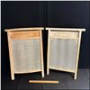 Image 1 : LOT OF 2 DECORATIVE WASH BOARDS
