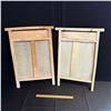 Image 2 : LOT OF 2 DECORATIVE WASH BOARDS